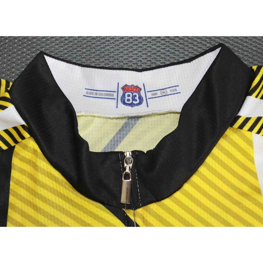 83 Sportswear Don't Tread On Me Full Zip Cycling Jersey Mens Size 4XL  52" Chest - Picture 3 of 3